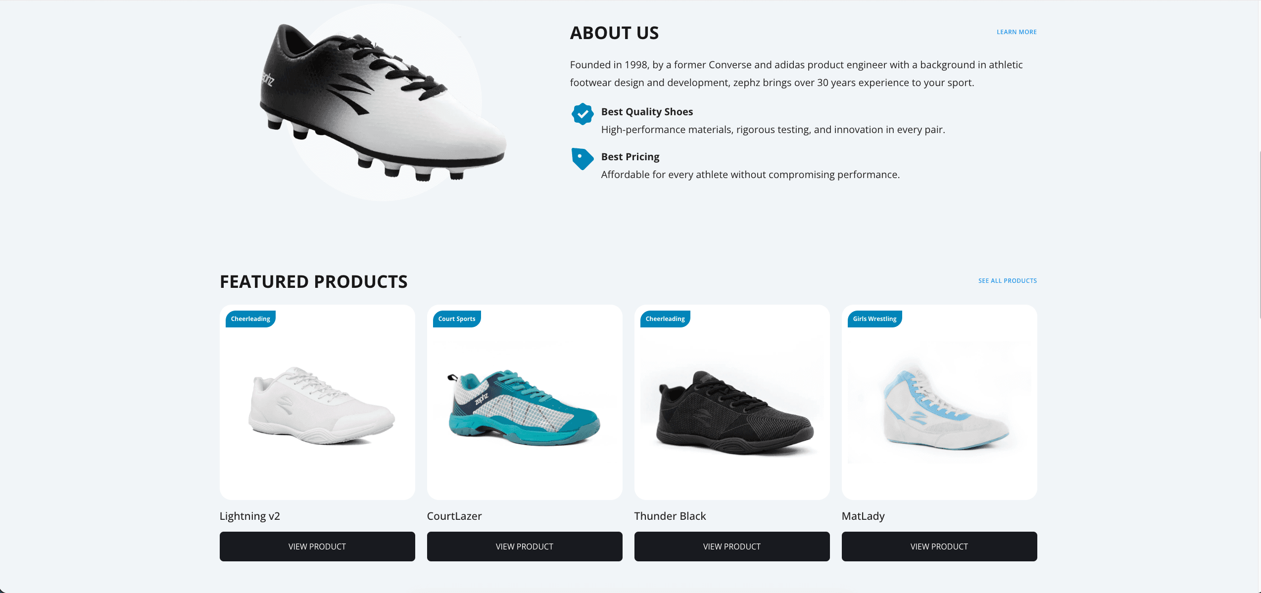 Home - featured products